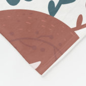 Kindermandje voor Boho Style Fox Fleece Blanket Deken (Hoek)