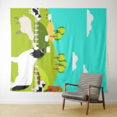 kindermeisje wandkleed (In Situ (horizontaal))