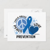 Kindermisbruik PLC Briefkaart (Voorkant / Achterkant)