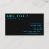 kinderopvang. (aanpasbare kleur) contactkaartje (Achterkant)