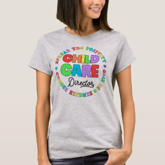 Kinderopvang Directeur Dagopvang Bemanner School P T-shirt