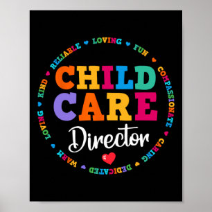 Kinderopvang Directeur Kinderdagverblijf School Le Poster