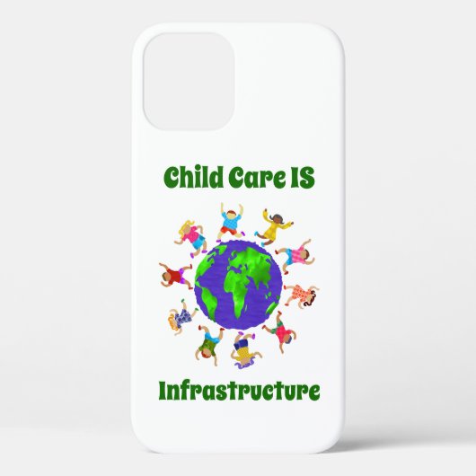 Kinderopvang: infrastructuur Case-Mate iPhone case (Achterkant)