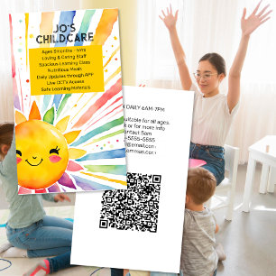 kinderopvang kinderdagverblijf kleuterleidster kle visitekaartje