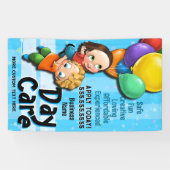 Kinderopvang.Peuteropvang.Kamp.Aangepaste promotie Spandoek (Horizontaal)