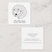 Kinderopvang Visitekaartje Beer overdag (Voorkant / Achterkant)