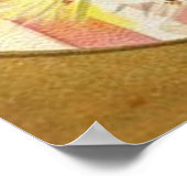 Kinderparade Amerikaanse vlag  op 4 juli Poster (Hoek)