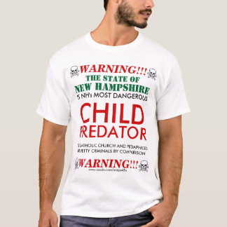 KINDERPREDATOR, de staat NH is ... T-shirt