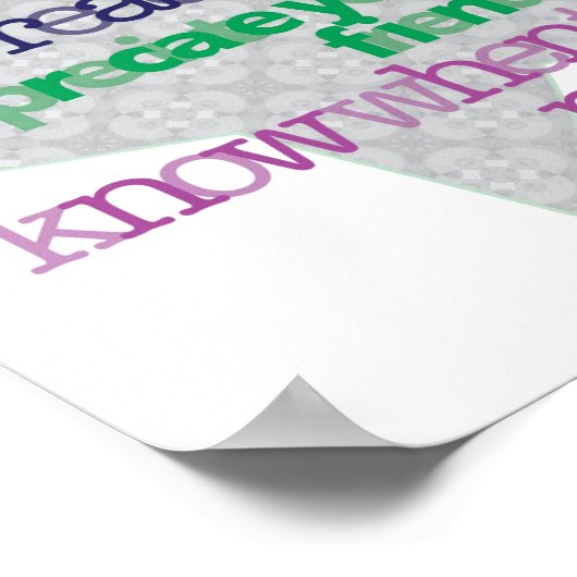 Kinderregels voor het Poster van het leven (Hoek)