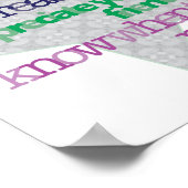 Kinderregels voor Levensposter Poster (Hoek)