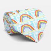 Kinderregenboogdas Stropdas (Opgerold)