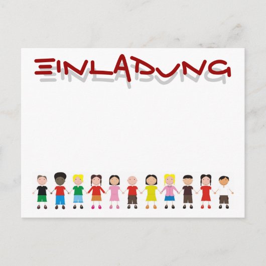 Kinderrij Briefkaart (Voorkant)