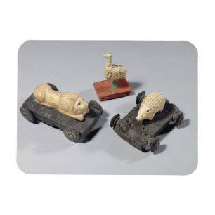 Kinderspeelgoed: egel, leeuw en duif, Su Magneet