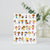 Kinderspelen Briefkaart (Staand voorkant)