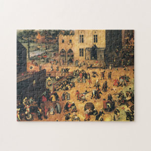 Kinderspelen Bruegel Midieval Legpuzzel
