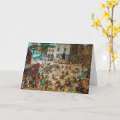 Kinderspellen | Pieter Bruegel de Ouder | Kaart (Gele Bloem)