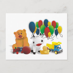 Kinderspielzeug Briefkaart