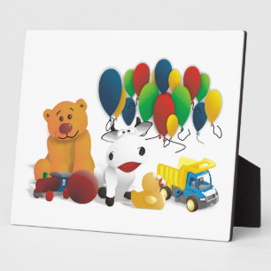 Kinderspielzeug Fotoplaat