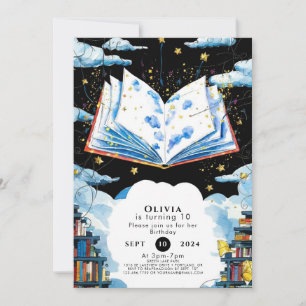 Kindersprookje Magische Verhalenboek Verjaardag Kaart