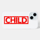 Kinderstempel Case-Mate iPhone Case (Achterkant (horizontaal))