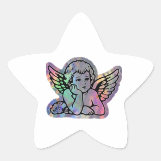 kinderstickers ster sticker (Voorkant)