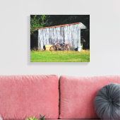 Kindertijd fiets 10 "x 8", .75", enkele canvas afd (Insitu (Woonkamer))