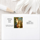 Kindertijd Saint Cecilia, Maria Spartali Stillman Etiket (Insitu)