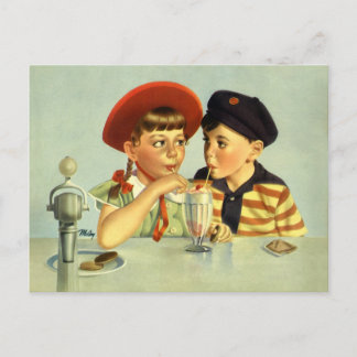 Kindertijd Sweethearts Briefkaart