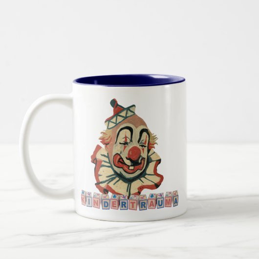 Kindertrauma-Kitchen Tweekleurige Koffiemok (Links)