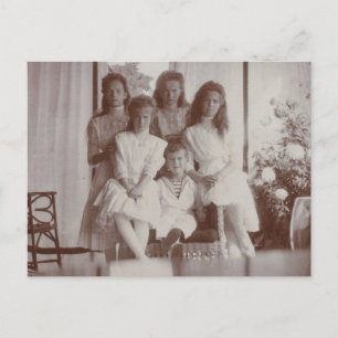 Kindertsar van Rusland, Romanov, OTMA, Alexis Briefkaart