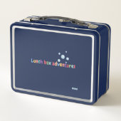 Kindertuin gepersonaliseerde lunchbox (Achterkant)