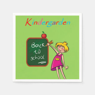 Kindertuin Papier Napkins Servet