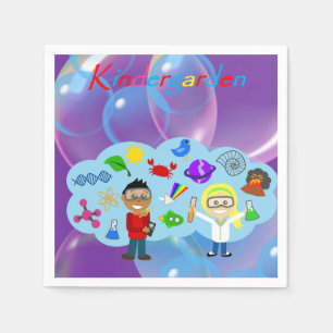 Kindertuin Papier Napkins Servet