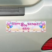 Kinderverjaardag Bumpersticker (Op auto)