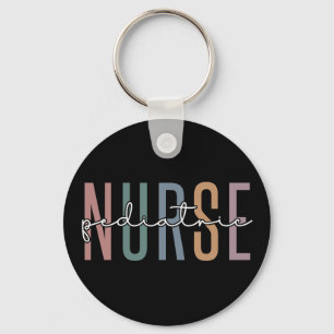 Kinderverpleegkundige   Peds Nurse PICU Zuster-gif Sleutelhanger