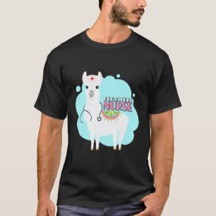 Kinderverpleegster RN Llama Schattige Kindergenees T-shirt