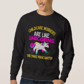 Kinderverzorgers Unicorn, Magical Unicorn Child Trui (Voorkant)