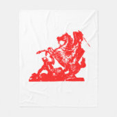 Kindervlag van Gaspard - Medium Fleece Blanket Deken (Voorkant)