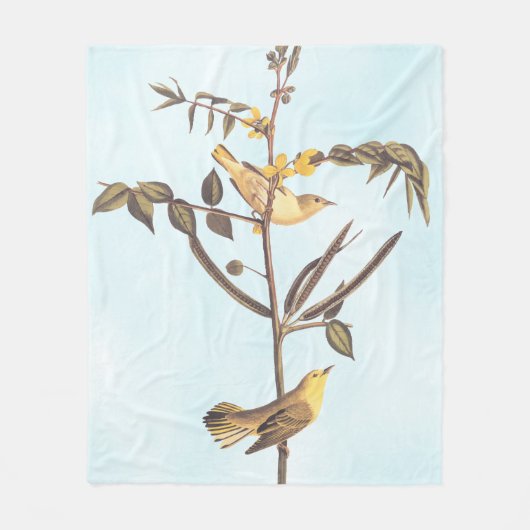 Kindervogel Fleece Deken (Voorkant)