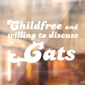 Kindervrij... Raamsticker (Vel 2)