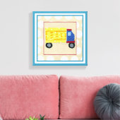 Kinderwagen van Chariklia Zarris Canvas Afdruk (Insitu (Woonkamer))