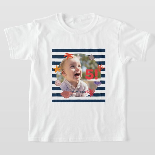 Kinderzomerfeest voor zeilers t-shirt (Laagn)