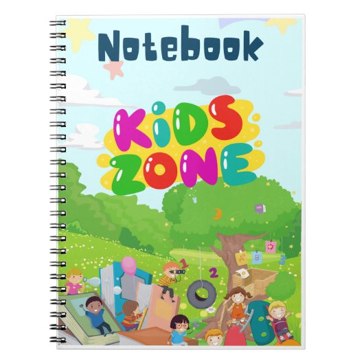 Kinderzone Cute Dino Notitieboek (Voorkant)