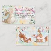 Kinderzorgleverancier Visitekaartje (Voorkant / Achterkant)