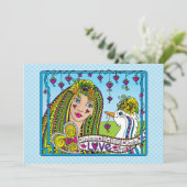 Kindheid bij Giving_Flat-kaart 7"x5" (Staand voorkant)