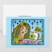 Kindheid bij Giving_Flat-kaart 7"x5" (Voorkant / Achterkant)