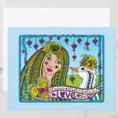 Kindheid bij Giving_Flat Papierblad 11 x 8,5 inch (Voorkant / Achterkant)