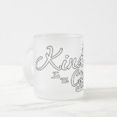 Kindheid is de nieuwe kool matglas koffiemok (Voorkant links)