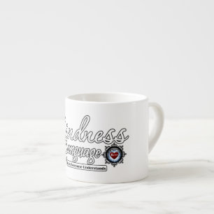 Kindheid is de taal espresso kop