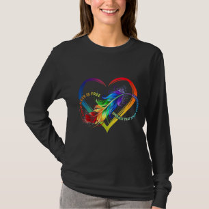 Kindheid is vrije sprinkhaan die overal in de G T-shirt